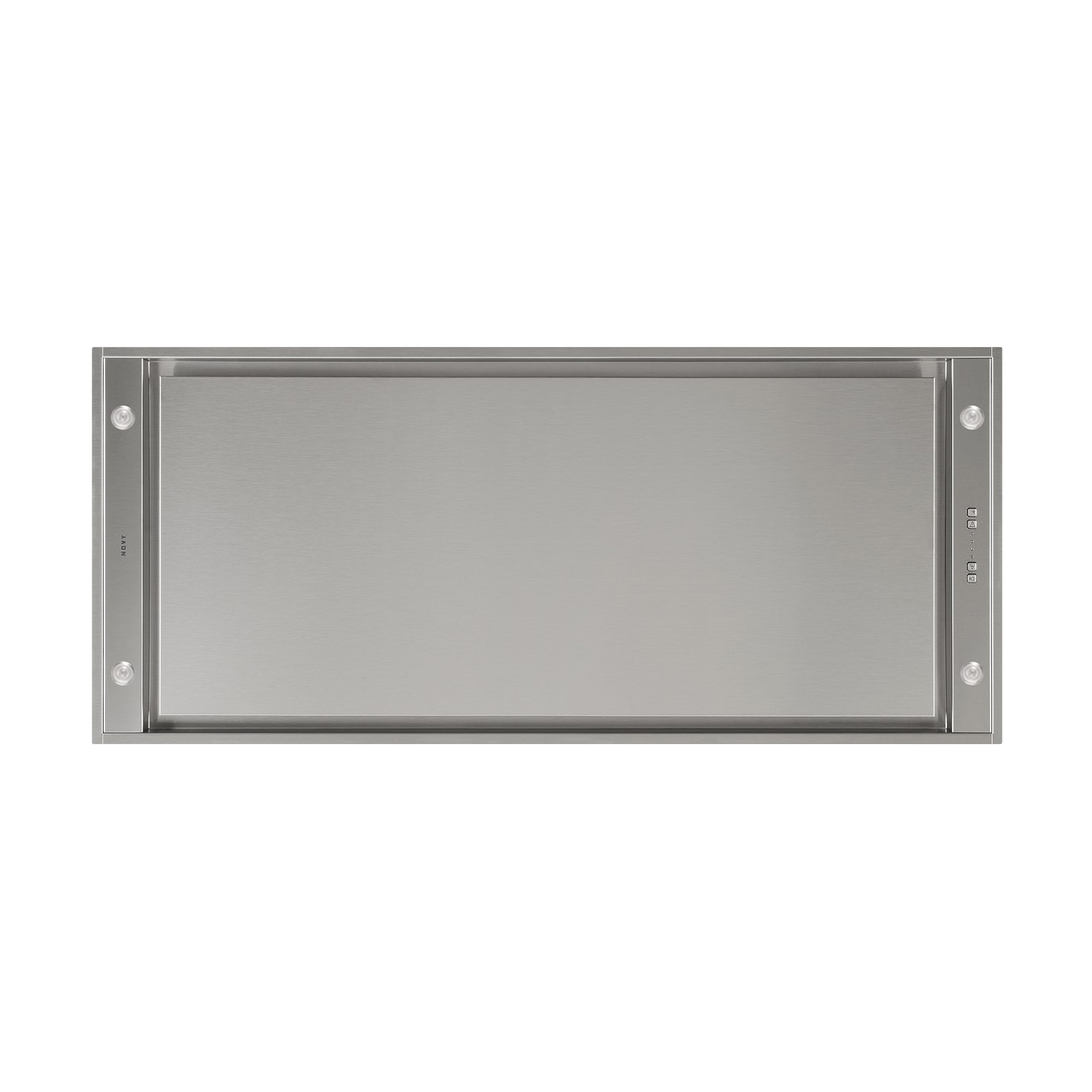 6820 Ceiling unit Novy Pureline Compact 120 cm Stainless steel 